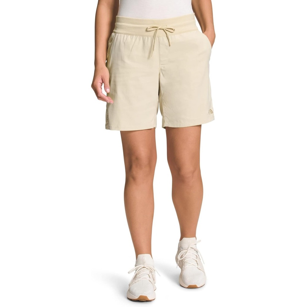 The North Face Aphrodite Motion Bermuda Women's Shorts, Gravel Khaki, Size XL